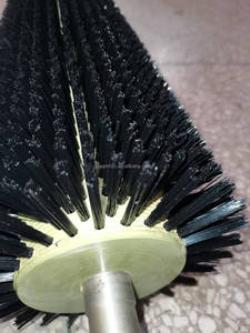 Vành đai làm sạch bàn chải, bàn chải con lăn, loại bỏ bụi công nghiệp và làm sạch bàn chải hình trụ với trục sạch hơn, tùy chỉnh - Product Image 2