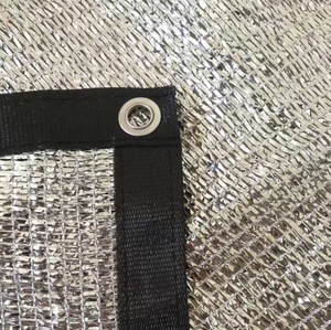 יריעת הצללה לרכב מבד רשת כסוף, 80% הגנה מפני חום וקרינת UV, בד הצללה מחזיר אור מאלומיניום - Product Image 1