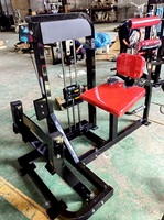 Équipement de musculation et de fitness, équipement d'entraînement de force, machine à extensioins de jambes à sélection de charge par pignon, presse à jambes, machine à mollets horizontale