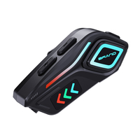 Earphone Helm K07 untuk Pengendara Motor dengan Speaker Stereo HIFI, Peredam Kebisingan, dan Mikrofon Audio HD