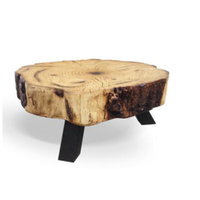 Canapé coulissant mobile intelligent, table basse contemporaine, matériau GRC, aspect bois, écologique, pour salon, chambre à coucher, maison