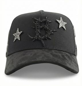 Nouvelles casquettes de baseball brodées X Willito à 5 panneaux et visière incurvée, style vintage Heartbreaker Originals Beard Hats - Product Image 5