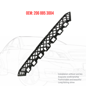 Cadre de calandre inférieure de pare-chocs de voiture, support supérieur de pare-chocs avant OEM 206 885 3004 206-885-3004 2068853004 pour Mercedes Benz Classe <span class=keywords><strong>C</strong></span> <span class=keywords><strong>W206</strong></span> - Product Image 2