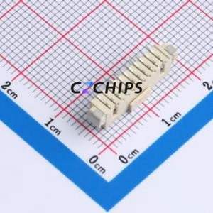 ZX-MX1.25-11PLT Wire-to-Board Pin Header SMD,P=1.25mm Connector 1x11P 1.25mm Vertical Mount PicoBlade (MX 1.25) - Product Image 2