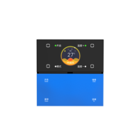 Interrupteur mural intelligent Tuya Larkkey Zigbee 3.0 hors ligne, commande centrale multifonction pour rideaux, éclairages et scènes