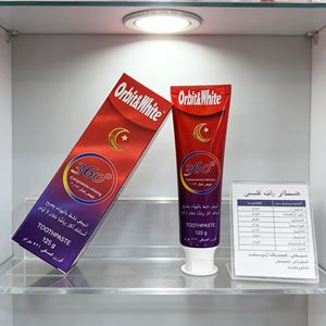Orbit&White Vente en gros de produits chimiques pour soins bucco-dentaires Dentifrice blanchissant 125g Élimine les taches dentaires Souffle frais longue durée Utilisation à domicile - Product Image 1