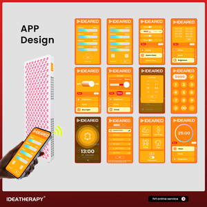 Ideatherapy sử dụng nhà LED liệu pháp ánh sáng đỏ Bảng điều chỉnh 5W PDT Máy app-điều khiển infared vẻ đẹp LED liệu pháp ánh sáng đỏ thiết bị - Product Image 4