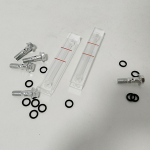 เกจวัดระดับน้ำมันแบบใส φ100 รุ่น Mengma Center Distance พร้อมสกรูยึดและซีล XYW - Product Image 3