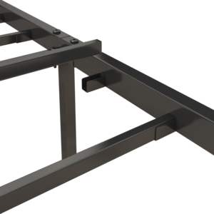 Estructura de cama de tamaño completo DB con estación de carga, cabecero tapizado Gris y plataforma de metal, muebles de almacenamiento para dormitorio y apartamento - Product Image 2