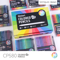Ensemble de crayons de couleur mécaniques de luxe, 96 couleurs, assortiment énorme, crayons de couleur automatiques, crayons de dessin professionnels pour artistes, en vrac