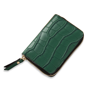 Women's Slim Zipper PU Leather Business <strong>Card</strong> Holder Credit <strong>Card</strong> Wallet and Coin Purse With ID Bank <strong>Card</strong> <strong>Case</strong> - Product Image 5