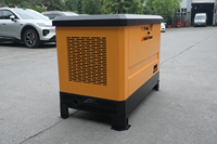 Generator Bensin 20KW 4 Silinder Berpendingin Air Mesin CG14 CNG LPG Kebisingan Rendah Kelas Industri Dengan Casing AVR Pasokan Massal
