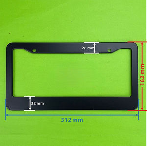 カスタムUV印刷されたアメリカのナンバープレートフレーム、北米用耐久性のあるカータグホルダー、販促用自動車ギフト - Product Image 4