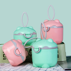 Hot Selling Cute Travel Portable Plastic <strong>Milk</strong> Powder Dispenser Baby Storage <strong>Box</strong> for 0-12 Months Cute Portable <strong>Milk</strong> Powder <strong>Box</strong> - Product Image 5