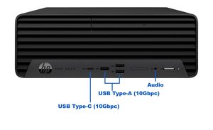 Nueva PC de Escritorio Empresarial H-P <span class=keywords><strong>ProDesk</strong></span> 400 G9 <span class=keywords><strong>SFF</strong></span>, Intel Core I5-14500 de 10 Núcleos, 8 GB de RAM DDR4, SSD NVMe de 512 GB - Product Image 3