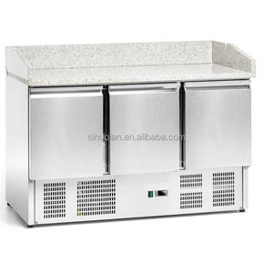 <span class=keywords><strong>Table</strong></span> de préparation <span class=keywords><strong>réfrigérée</strong></span> pour bar à salades, <span class=keywords><strong>table</strong></span> de préparation pour sandwichs de type Subway, utilisée en extérieur - Product Image 5