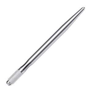 Pluma Manual Portátil de Acero Inoxidable para Microblading, Herramienta de Bordado PMU para Cejas y Labios, para Artistas de Maquillaje Permanente - Product Image 4
