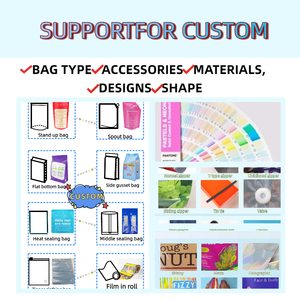 Bolsas de Embalaje Personalizadas para Galletas, Dulces y Alimentos, de Plástico Transparente Esmerilado, Termosellables, con su Logotipo - Product Image 6