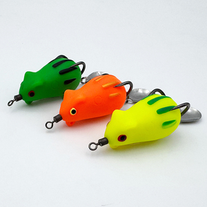 เหยื่อตก<span class=keywords><strong>ปลา</strong></span>รูปกบแบบนิ้วโป้ง ขนาด 3.4 ซม. เหยื่อปลอมแบบนิ่ม ใบพัดหมุน ตัวเบ็ดคู่ สำหรับตก<span class=keywords><strong>ปลา</strong></span>ในน้ำจืด - Product Image 4
