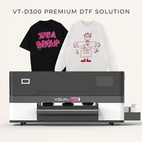 Impresora DTF A3 de Colores Vivos para Personalización de Logotipos en Prendas de Vestir, Plotter de Transferencia Térmica Textil de Alta Resolución