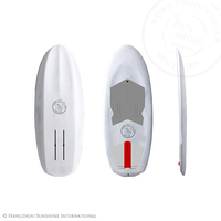 Papan Selancar Foil Serat Karbon untuk Olahraga Air, Papan Hydrofoil untuk Berselancar