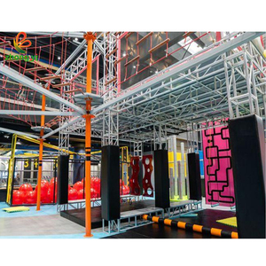 <span class=keywords><strong>Ninja</strong></span> <span class=keywords><strong>Warrior</strong></span> Kids Obstacles Course Équipement de terrain de jeu intérieur pour enfants à vendre - Product Image 3