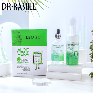 El <span class=keywords><strong>dr</strong></span>. RASHEL Aloe Vera calma y suave máscara Facial hoja de 25g * 5 uds - Product Image 3