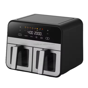 Aifa usine <span class=keywords><strong>meilleur</strong></span> prix <span class=keywords><strong>friteuse</strong></span> domestique double 1800W 8L 9L cuisson antiadhésive électrique <span class=keywords><strong>friteuse</strong></span> à air profond gril numérique - Product Image 3