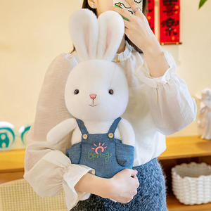 Peluche Coniglietto Simpatico e Paffuto, Cuscino Decorativo e Bambola Giocattolo, Regalo per Uomini e Donne - Product Image 5