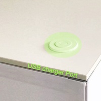 40x40cm Aluminium USB Comptoir Stand Portable LED Display Expo Publicité Promotion Tables