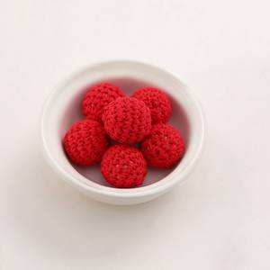 Vente directe d'usine 20mm <span class=keywords><strong>bois</strong></span> Crochet perles boule ronde en forme <span class=keywords><strong>de</strong></span> <span class=keywords><strong>bois</strong></span> fil <span class=keywords><strong>de</strong></span> coton Crochet <span class=keywords><strong>laine</strong></span> perles en <span class=keywords><strong>vrac</strong></span> pour collier <span class=keywords><strong>de</strong></span> bijoux - Product Image 5