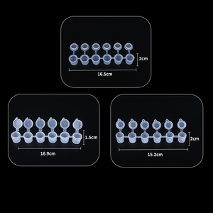 Mini 3ml contenants de stockage en plastique vide <span class=keywords><strong>peinture</strong></span> tasse Pots ensemble pour <span class=keywords><strong>toile</strong></span> <span class=keywords><strong>peinture</strong></span> pour artisanat fournitures y compris peintures acryliques - Product Image 5