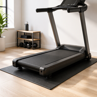 Tapis de sol pour tapis de course de gymnase en mousse PVC haute densité, protection anti-vibration pour équipement