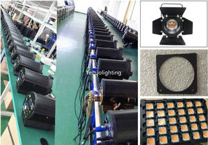 DMX <span class=keywords><strong>Powercon</strong></span> دافئ أبيض/بارد/2 في 1/RGBW 4in1 تكبير صغير استوديو من من من من من من من من خلال أضواء <span class=keywords><strong>Led</strong></span> فريسنل لحدث الاستوديو - Product Image 6