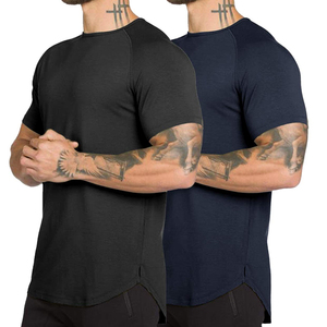 <b>Men's</b> Tshirt <b>Men</b> Tee Tops Wholesale Custom Short Sleeve Breathable Sport Running Fitness Muscle Bodybuilding <b>Mens</b> Gym T <b>Shirt</b> - Product Image 3