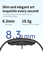 Bracelet intelligent sans écran HT51 de haute qualité, suivi du rythme cardiaque, SpO2, HRV, sommeil, stress, bien-être, longue autonomie, vente en gros