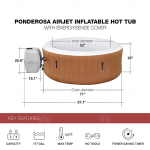 2m de alta calidad <span class=keywords><strong>Jacuzzi</strong></span> portátil <span class=keywords><strong>Spa</strong></span> 4-6 personas PVC <span class=keywords><strong>inflable</strong></span> bañera de hidromasaje piscina aplicación corporal bañera de hidromasaje <span class=keywords><strong>inflable</strong></span> - Product Image 6