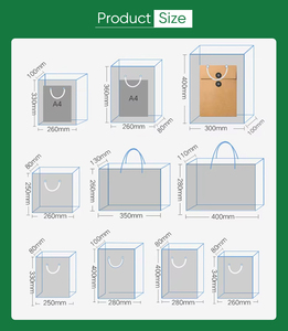 กระเป๋าหิ้วกระดาษแข็งแบบสั่ง<span class=keywords><strong>ทำ</strong></span>พิเศษสำหรับร้านหนังสือ พร้อมฐานแบน สำหรับใส่หนังสือ<span class=keywords><strong>เรียน</strong></span> นิตยสาร และเครื่องเขียน - Product Image 4