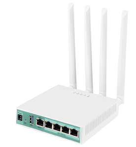 Dual Band openwrt 1200m Công suất cao không dây <span class=keywords><strong>Wifi</strong></span> <span class=keywords><strong>Router</strong></span> 52V PoE trong 1.25A PoE ra 1WAN 4LAN Gigabit cổng - Product Image 5