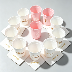 Vaso de Plástico Esmerilado de Lujo con Logotipo Personalizado, 350 ml, Vaso para Estadio, Identidad Corporativa, Promocional, Regalo de Boda, Cumpleaños, Artículos para Fiestas - Product Image 1