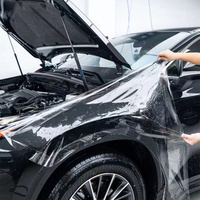 Film de protection de peinture de voiture TPU transparent auto-adhésif transparent PPF 7.5 mil Anti-jaune