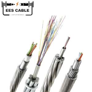 Câble OPGW monomode 48 fibres G655, conducteur en aluminium + acier gainé d'aluminium, norme IEC/IEEE <span class=keywords><strong>pour</strong></span> le réseau électrique du Qatar - Product Image 3