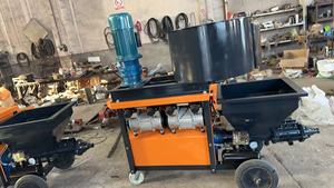 Máy Trát Vữa Tường Xi Măng Cung Cấp Từ Nhà Máy Máy Máy Phun Bột Trét Đa Năng Kèm Máy Trộn - Product Image 3