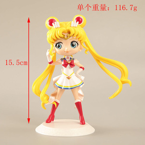 Popular <span class=keywords><strong>Sailor</strong></span> <span class=keywords><strong>Moon</strong></span> Girl para regalos personaje <span class=keywords><strong>de</strong></span> dibujos animados modelo colección Anime Pvc figura juguete - Product Image 5