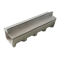 Grille de drainage invisible en acier inoxydable pour caniveau de drainage routier