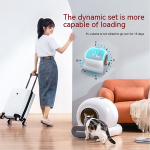 Fabricant Vente en gros Logo personnalisé Bac à <span class=keywords><strong>litière</strong></span> automatique intelligent <span class=keywords><strong>pour</strong></span> <span class=keywords><strong>chat</strong></span> Autonettoyant Grand bac à sable <span class=keywords><strong>pour</strong></span> toilette <span class=keywords><strong>Litière</strong></span> automatique <span class=keywords><strong>pour</strong></span> <span class=keywords><strong>chat</strong></span> - Product Image 3