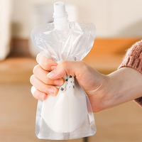 1000ml 3L vitrine recyclé prix huile bouchon à vis pochette en plastique bec sacs