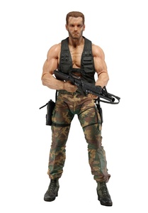 <span class=keywords><strong>NECA</strong></span> <span class=keywords><strong>Predator</strong></span> 30th Anniversary P1 ออริจินัล อาร์โนลด์ โรเปอร์ โคลอนัล พรีเดเตอร์ จังเกิล ฮันเตอร์ เดมอน ฟิกเกอร์ PVC ของเล่นสะสม - Product Image 5