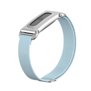 Boîtier métallique personnalisé pour bracelet tressé élastique Google Fitbit Air, pare-chocs métallique de luxe avec sangle de sport extensible - Product Image 1