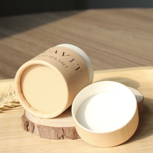 Caja Cilíndrica de Papel Kraft Biodegradable y Reciclable, Tubo de Papel Redondo Ecológico para Envasado de Velas, Cosméticos, Aceites Esenciales y Té - Product Image 2